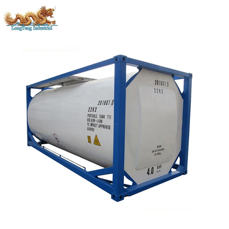 
UN T3 Food Grade SUS 316L 20ft ISO Tank Container Price 