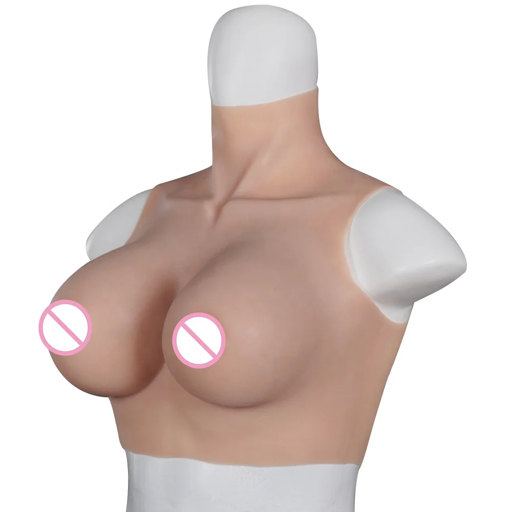 E Cup Sissy Big Tits Girl Realistic Silicone Breast Form Gel Breastplate make breast crossdresser trans male to female