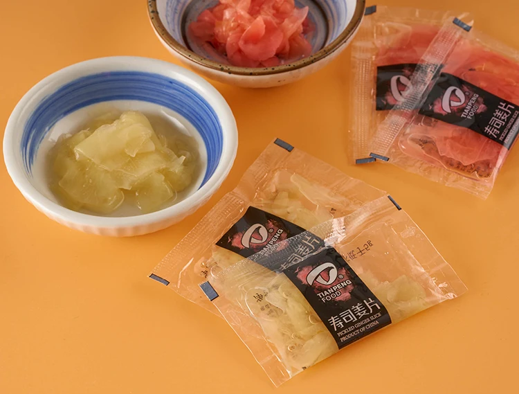 Factory Sale Picked Sushi Ginger Organic Picked Ginger Sushi Sushi Ginger 1 Kg