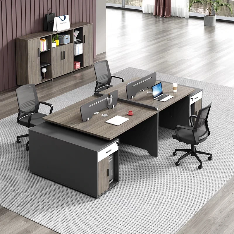 Customized Office Furniture Wooden Manager Director Table L Shaped Executive Office Desk