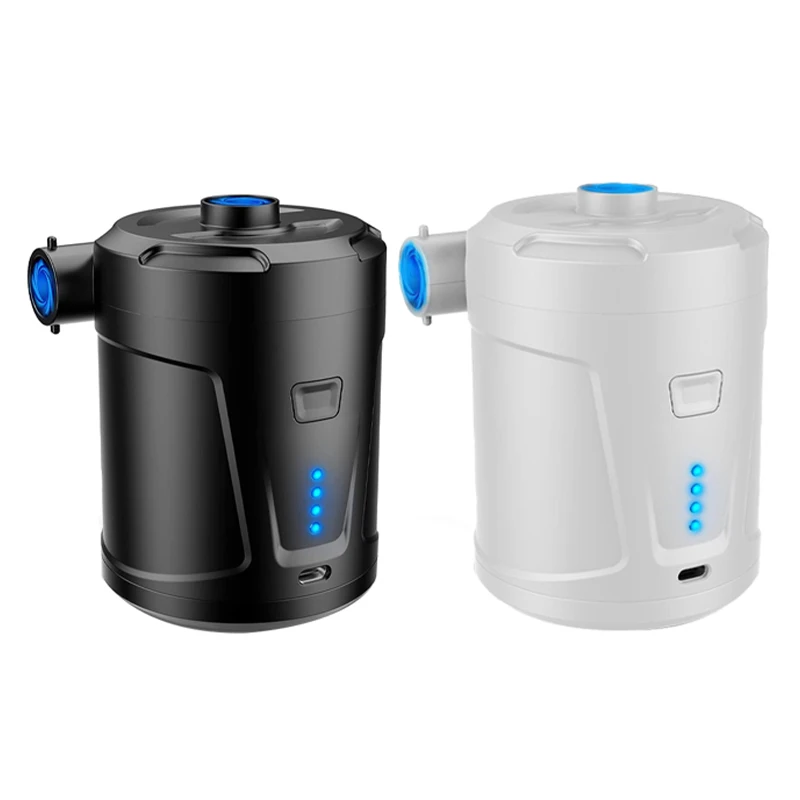 Outdoor Camping USB Cable Rechargeable Battery Inflator Pump For Air bed Mattress Mini Electric Rechargeable Air Pump