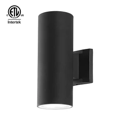 Modern Sconce Light  Up Down Light Home Outdoor Waterproof Wall Light Black LED Outdoor Wall Lamp