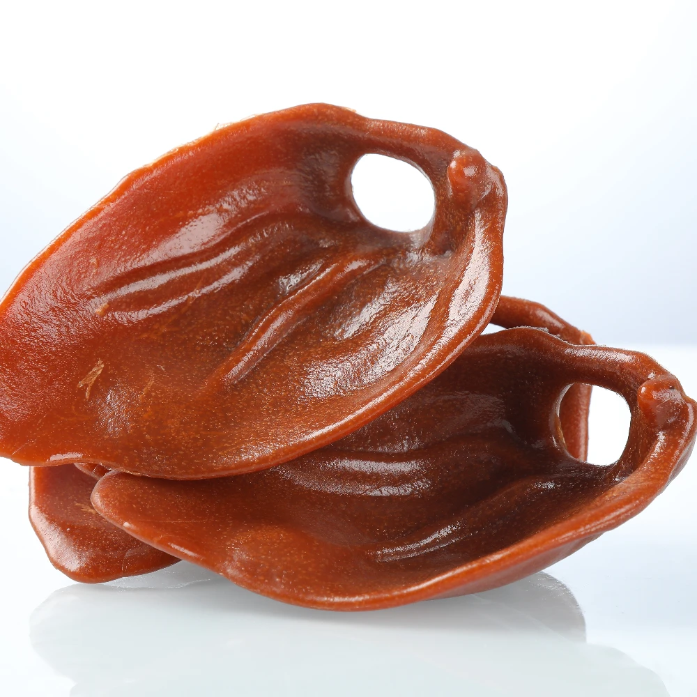 wholesale pig ears dog snack dried pork ears dental dog treats dog chews