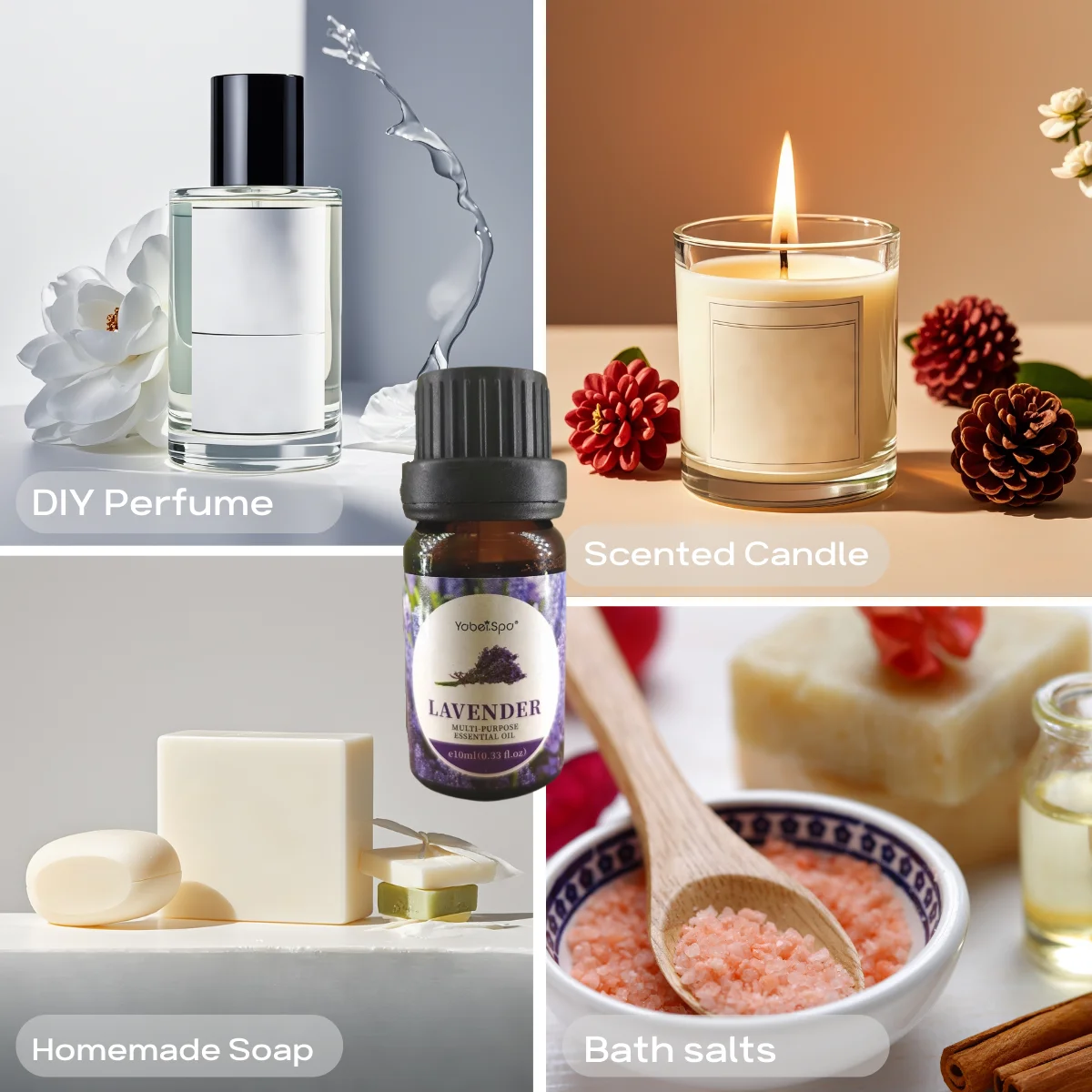 Wholesale Bulk Essential Oil Organic Natural Private Label Aromatherapy 10ml Pure Water-soluble Fragrance essential Oil set