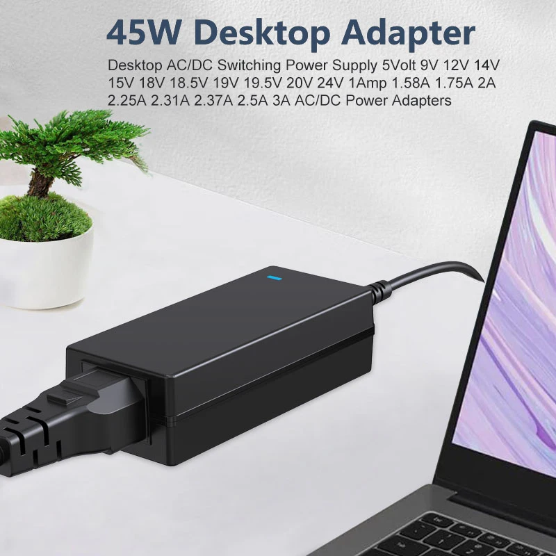 Replacement 45W 15V 3A With 6.3*3.0mm Tip Ac Dc Power Adapter Fit For Toshiba Satellite PA2450U PA3049U Laptop Power Supply