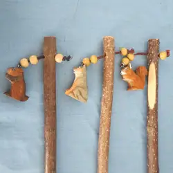 natural wood animal pen handmade gifts Decorative Wood Ballpoint Promotional Gift Fancy Wood Animal Pen