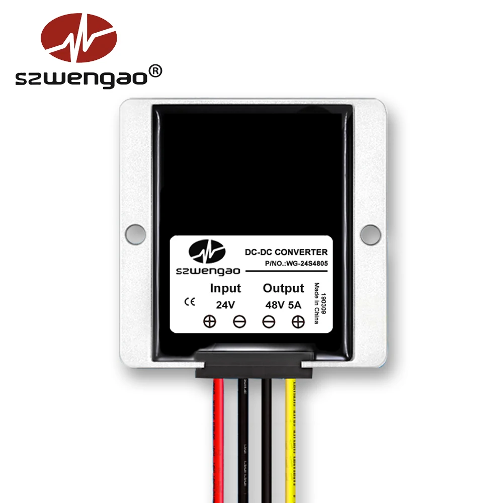 High Performance DC-DC Power Converter Step Up 24V to 48V 5A Boost Module for Communication Equipment