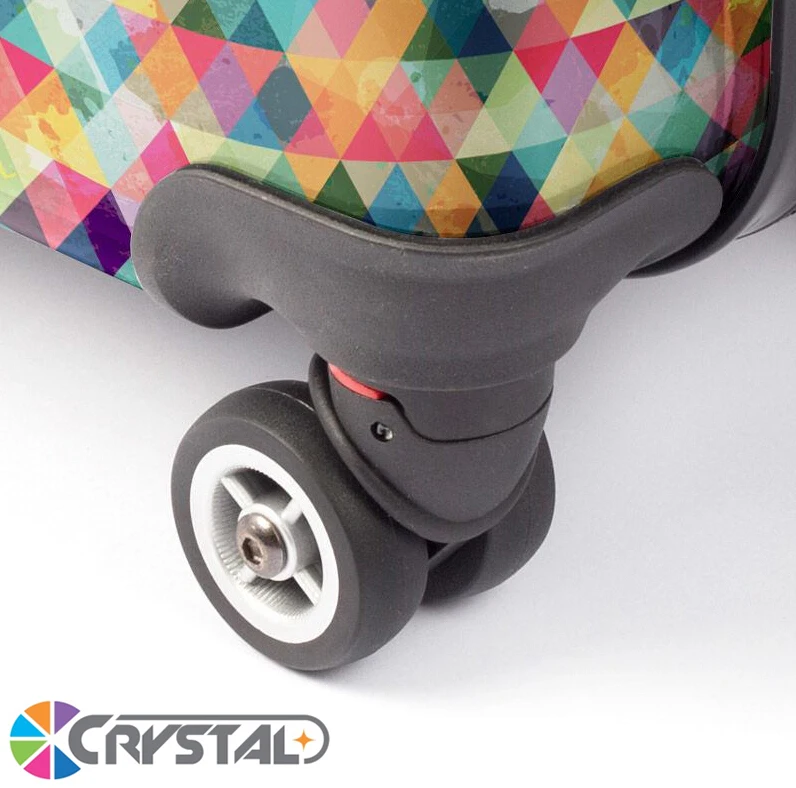 Новое поступление, прозрачный чемодан на колесиках с мраморным принтом, индивидуальный дизайн