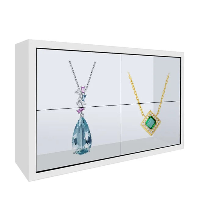 Заводской медиаплеер, цифровая вывеска, умная прозрачная витрина для ЖК-телевизора