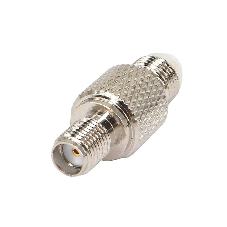 High quality full brass RF Coaxial SMA female to FME female straight connector