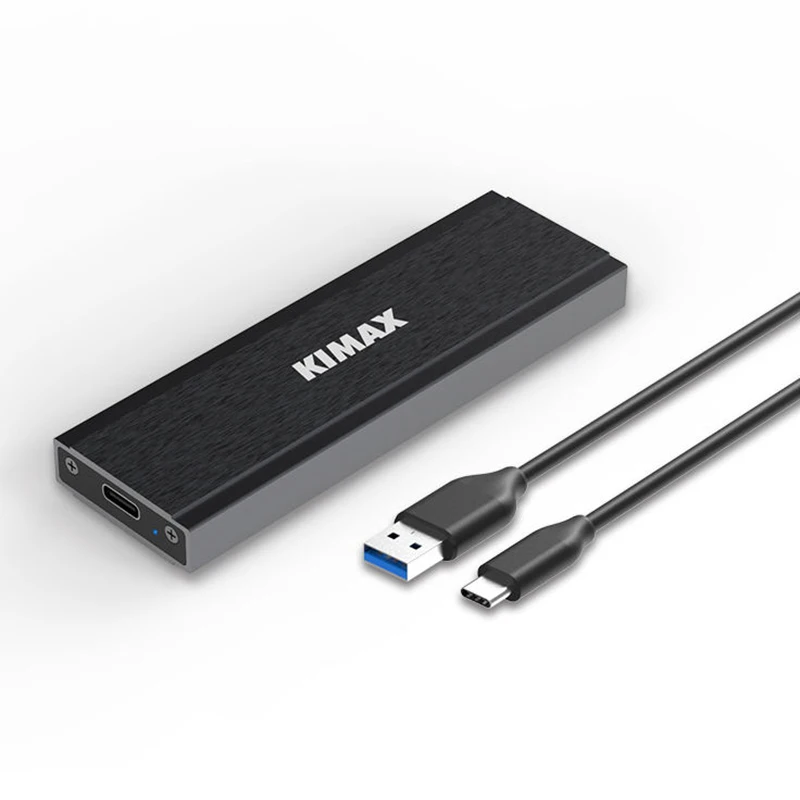 M2 SSD Case NVME SSD Enclosure M.2 to USB Type C Aluminum Hard Drive Enclosure for NVME PCIE NGFF SATA MB Key SSD Disk