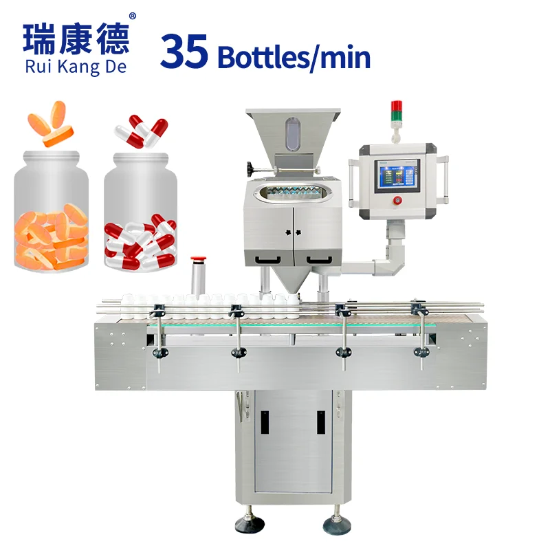 Medicine Manufacturer Automatic Small Pill Tablet Capsule Counter Counting Machine