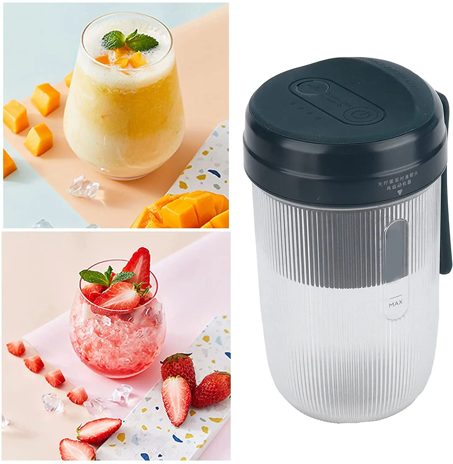 300ml Juicer Cup USB Portable Electric Fruit Juice Blender Machine Juice Extractor