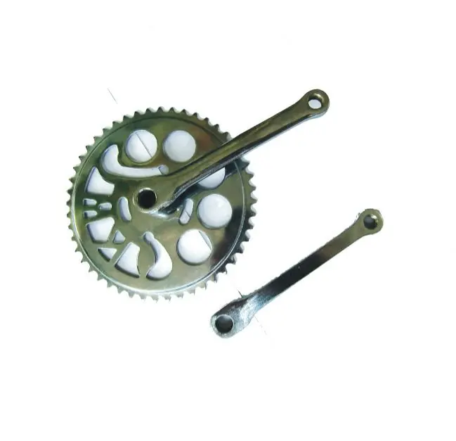 Bike Parts Bicycle Crank set Single Speed 170mm Bicycle Chainwheel Crank