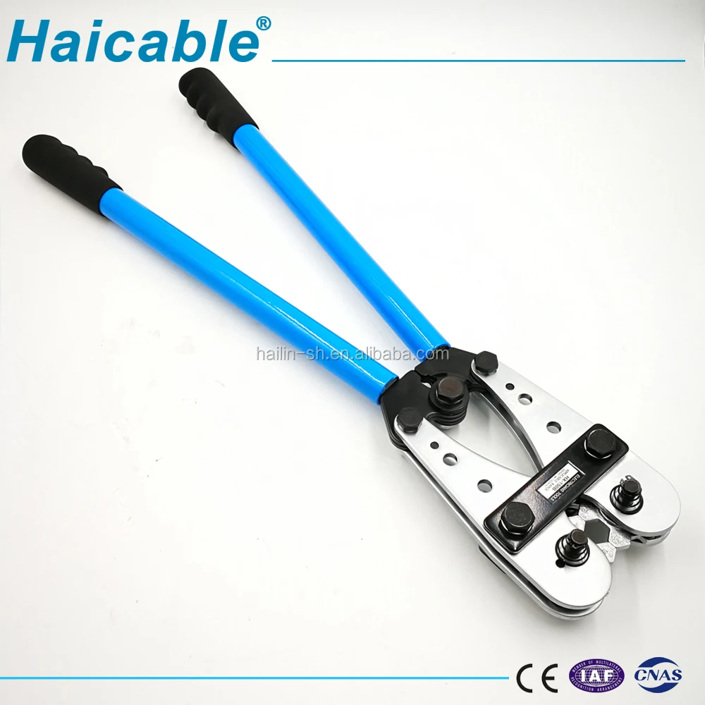 HX-150B Heavy Duty Crimping Pliers Tool Manual Insulated Cable Lug Wire Crimper