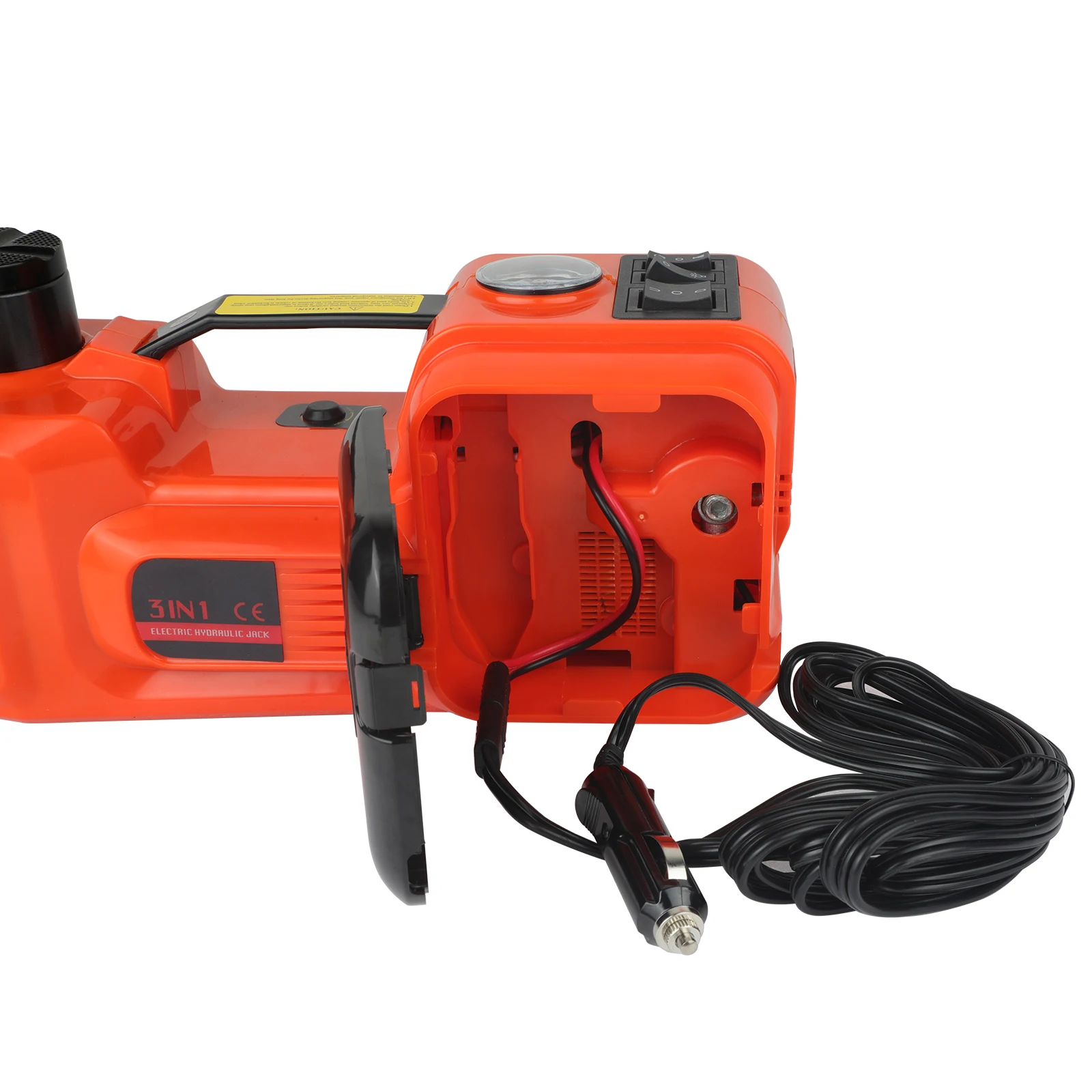 50% discount Portable DC 12V 180W 5T Electric hydraulic jack floor car jack lift