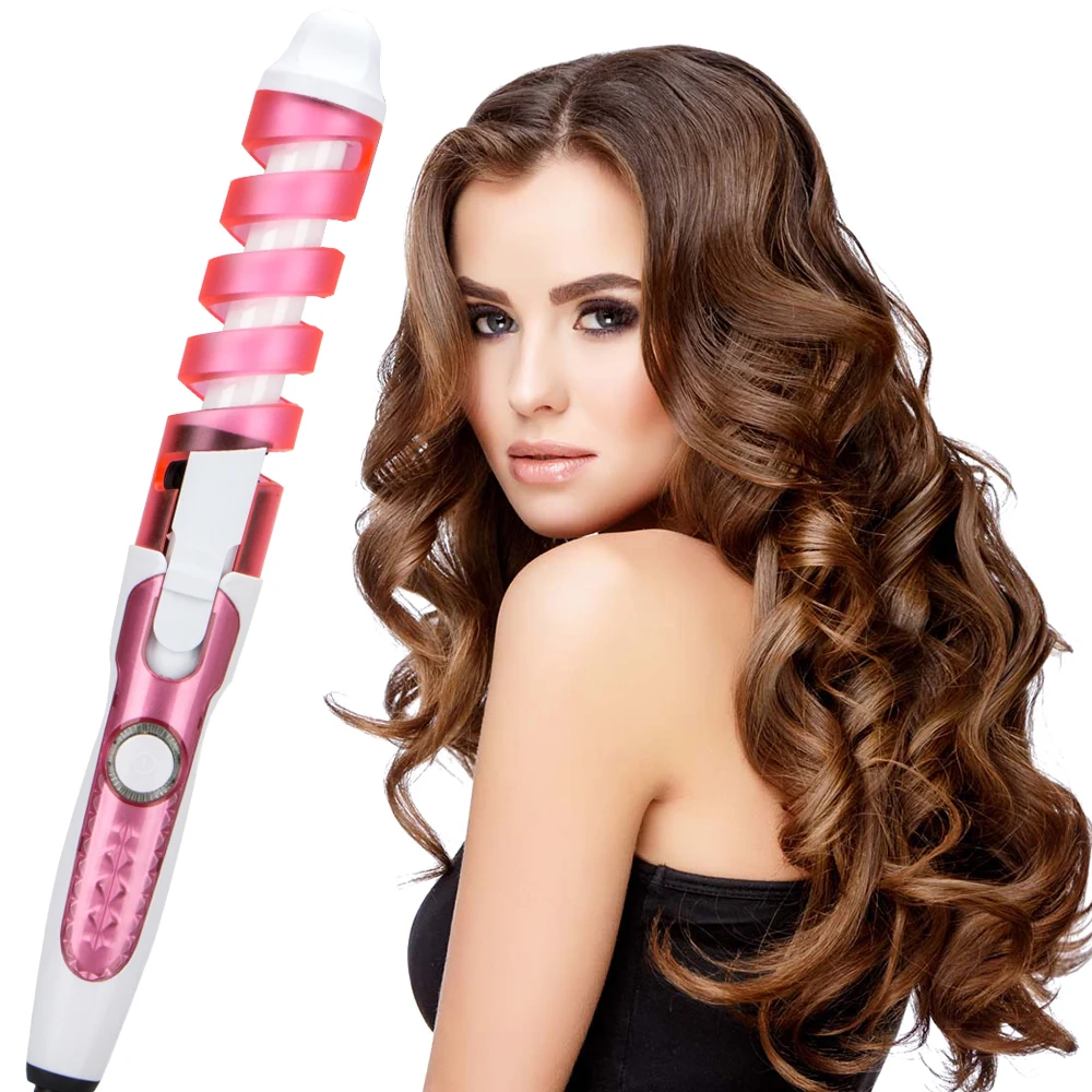 Hair Curling Curler  Easy Use Curling Iron Rollers Professional Automatic Hair Curler