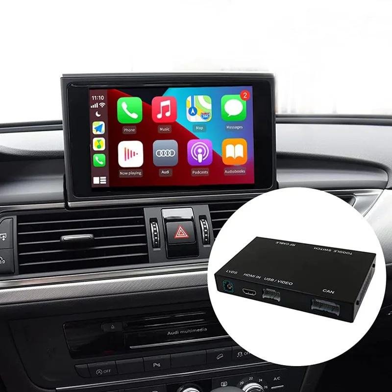 Wireless Android Auto Apple CarPlay Multimedia Interface Decoder for Audi Q2 Q3 Q5 Q7 A3 A4 A5 A6 A7 A8 C7 S4 S5 S6 S7