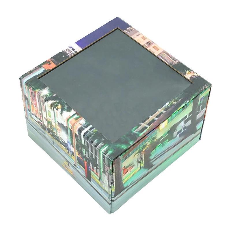 Custom Logo Snapcap Foldable Gift Boxes Hat Paper Packaging Gift Box Baseball Cap Gift Box With Clear Window