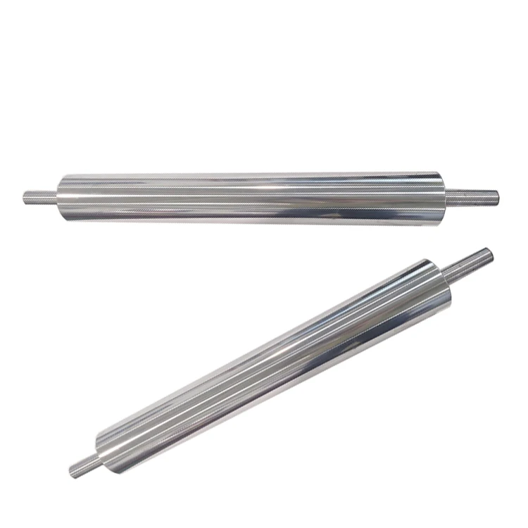 flexo printing equipments spare parts aluminum roller shaft