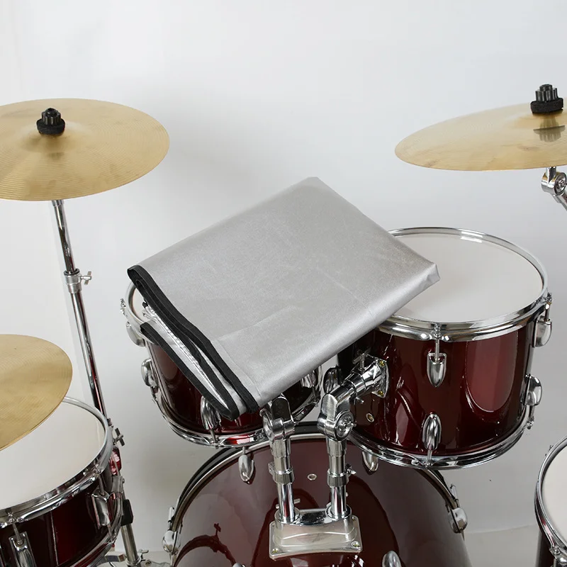 High Quality 420D Waterproof Drum Set Dust Cover Drum Accessories Custom Electric Drum Kit Cover for Outdoor Musical Instruments