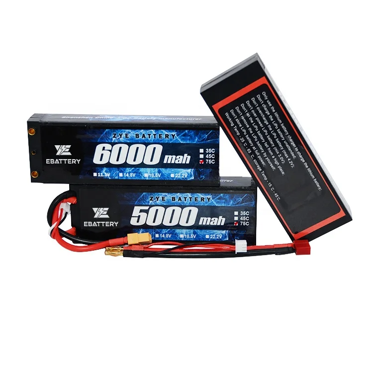 High Discharge Rate 1100mah 2200mah 5000mah Lipo Battery 3S 4S 6S li-ion Battery 25C 45C 60C Lithium Battery