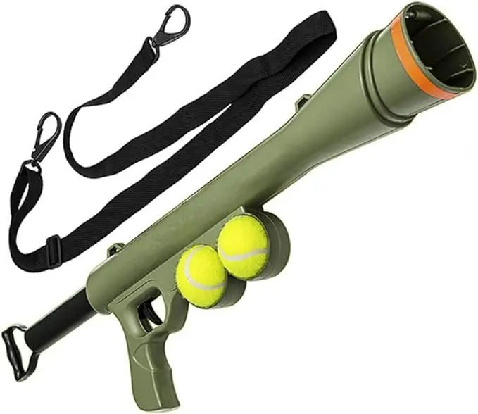 Gun Design Outdoor Tennis Ball Gun Dog Toys Ball Launcher Dog Toys Thrower Dog Launcher