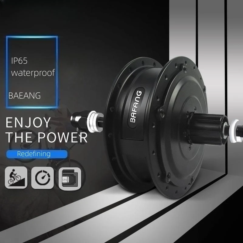 electric mountain bike wheel Rear drive motor IP65 waterproof, front drive motor, Bafang motor