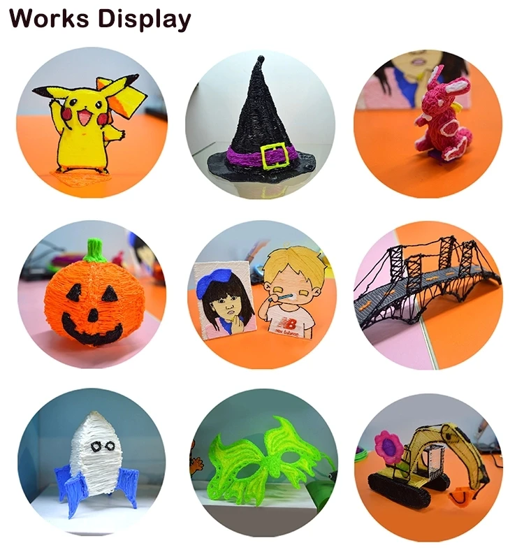 
Printing consumables 3D pen filament DIY drawing for 3d pens and 3d printers grain 3D printing pen 