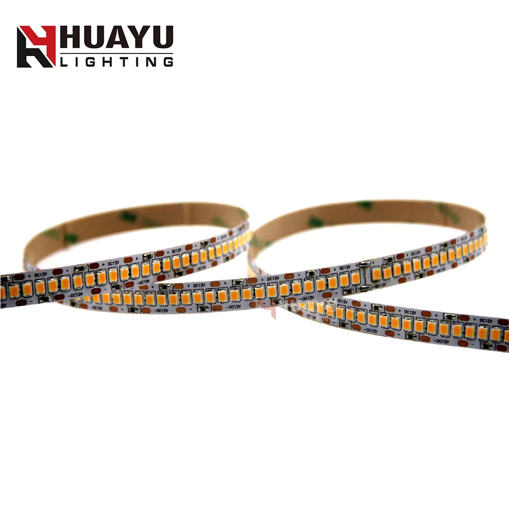 Hot Selling 240leds/m 12V 24V SMD 2835 2700 to 6500K 19.2W Warm White Natural White Cool White Led Light Strip