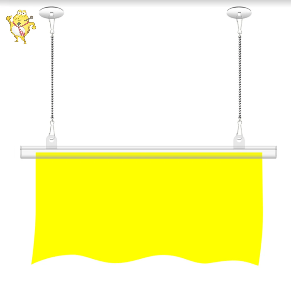 60CM Poster Hanger Plastic Calendar Hanger and Hooks