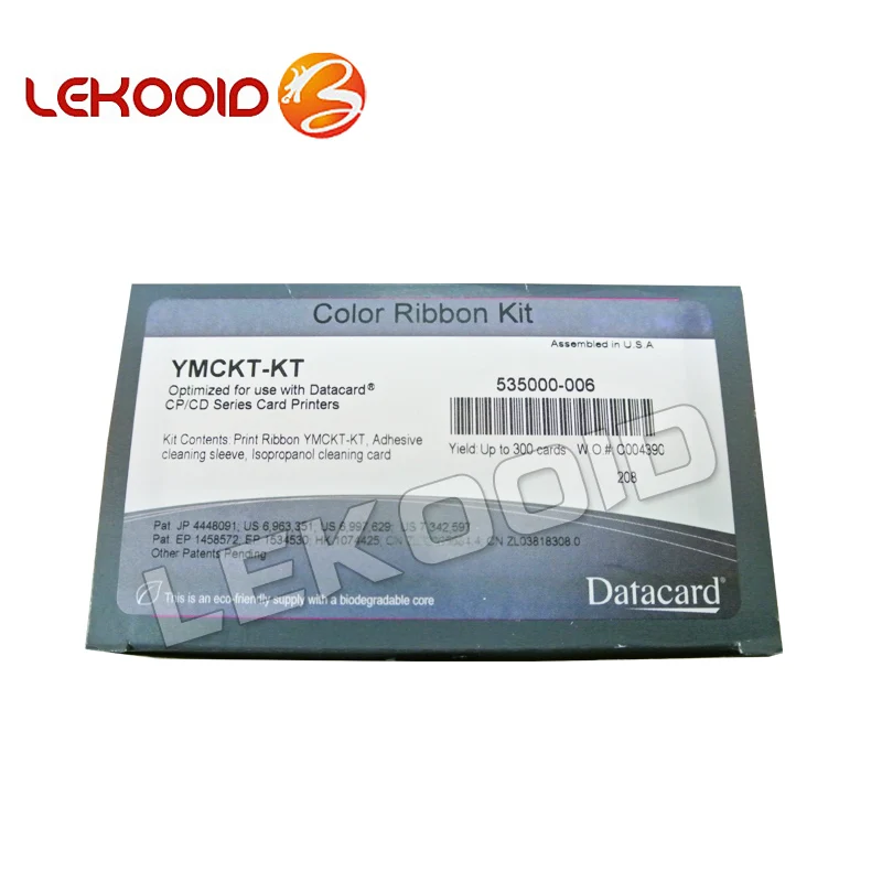Datacard оригинальная YMCKT-KT лента 535000-006 заменить 552854-606