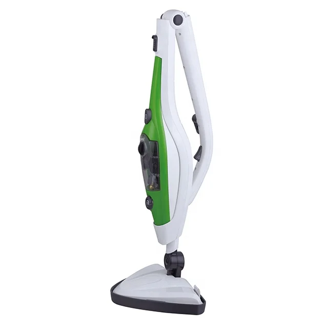 Mop X10 Steamer Cleaner Mop swivel head hard As Seen on TV Green (Mop X10 10-in-1)