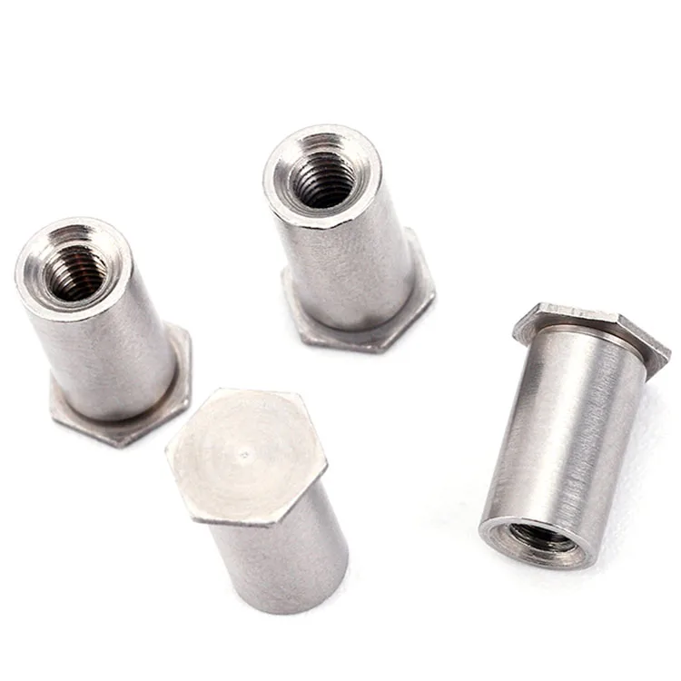 M2 -M8 Stainless Steel304Blind HoleThreaded Standoffs BSOS Self-Clinching Blind Standoffs for Sheets