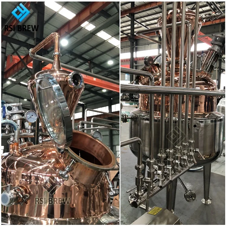 400L alcohol distiller for sale gin vodka whiskey distillation equipment still