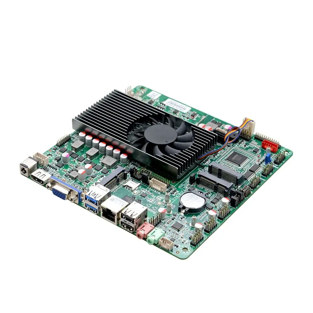 Factory Direct Sales Embedded Mini Hm77 Motherboard Ddr3 Dc 12v All in One Mainboard