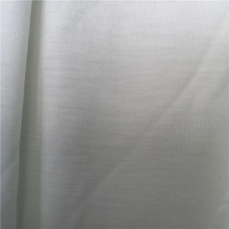80%Cotton 20%Polyester Single Jersey Knitting CVC Jersey Knit Polyester Cotton Fabric
