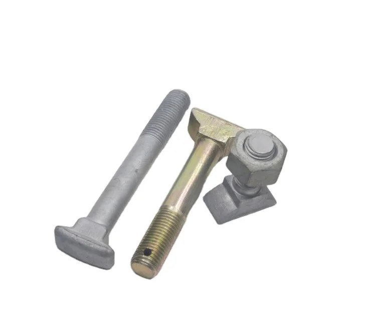 High Fastening /camber Bolt/eccentric Bolts Railroad Screw Spikes Bolt for Wooden or Concrete Sleeper