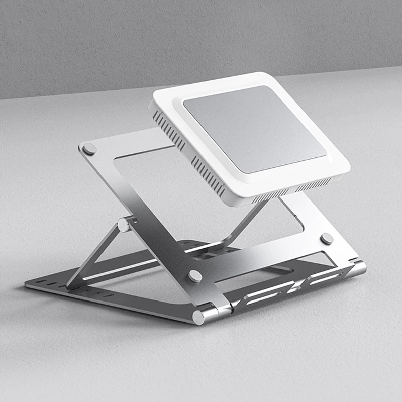 Portable Folding Adjustable Laptop/Tablet Stand Aluminium Ergonomic Laptop Cooling Pads