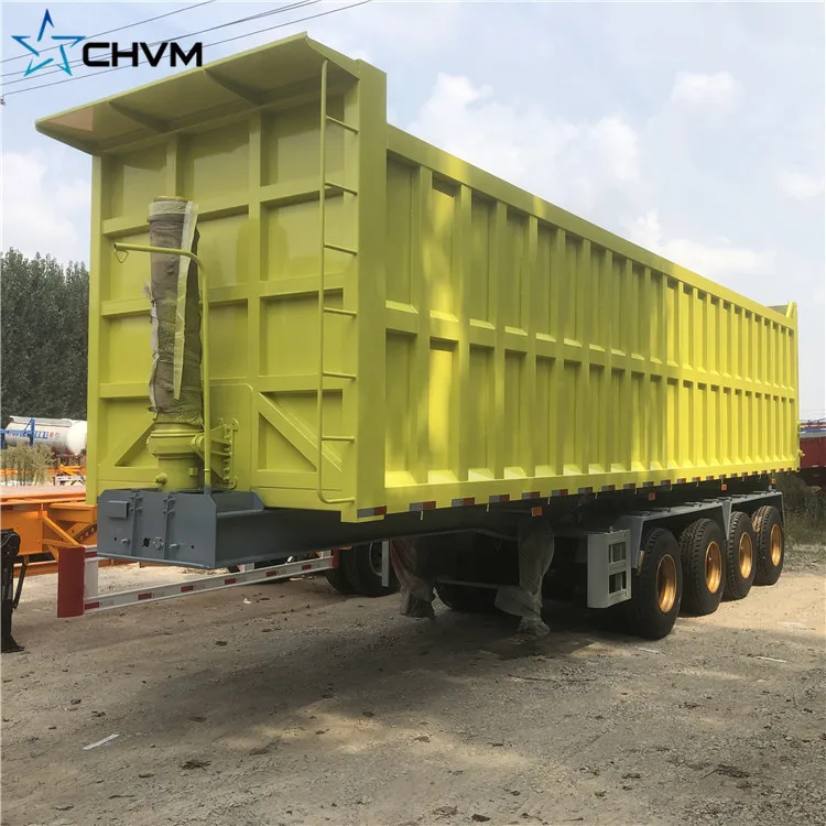 Semi Trailer Box Cargo Truck Trailer For Export Sale Low Price Van Container