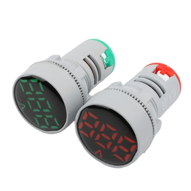 panel digital voltmeter 22mm 20-500V AD16-22DSV AC mini single phase analog
