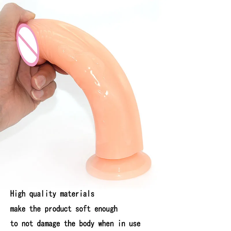 Hot sell LUUK 21cm factory low price penis juguetes sexuales artificial penis for men