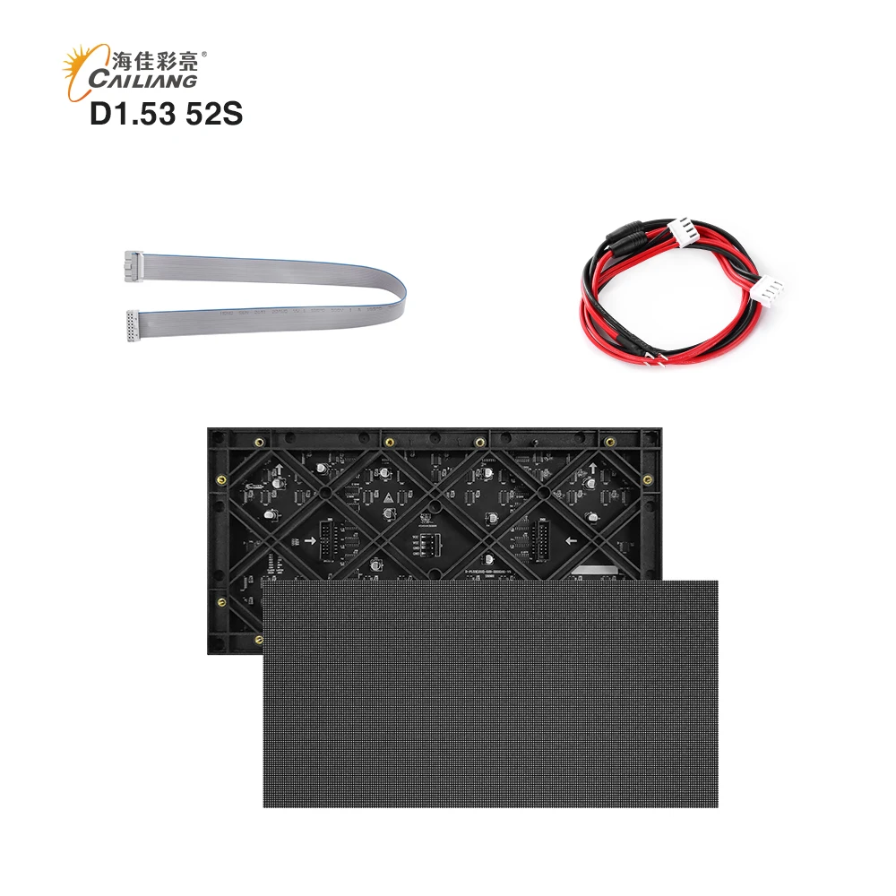 Indoor D1.53 LED Display Module for High Resolution Full Color Video Wall Null IP65 SDK Led Video Wall Screen