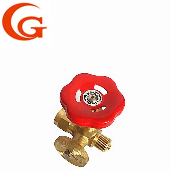 brass pressure control needle valve with flange