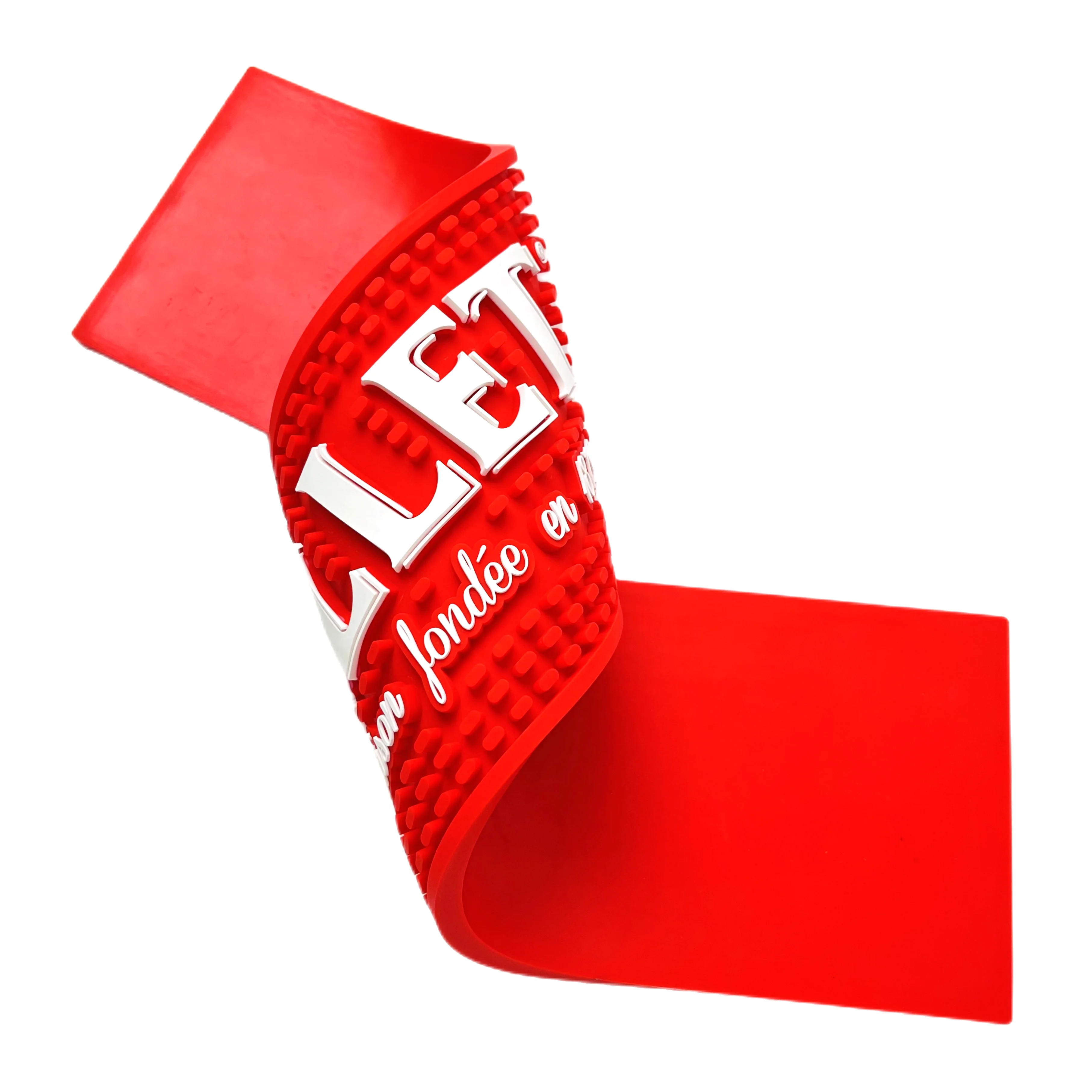 Wholesale Custom Logo Silicone Counter Bar Accessories Runner Mat