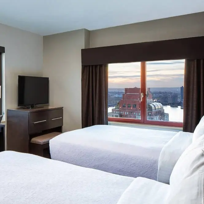 Shangri-La Shade Luxury Blackout Fabric Hotel Ready Made Used Five Stars Hotel Curtains