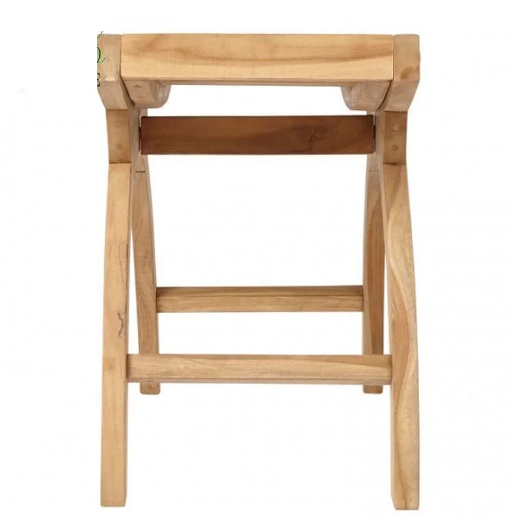 Large bathroom Decorative Modern bench bamboo shower stool