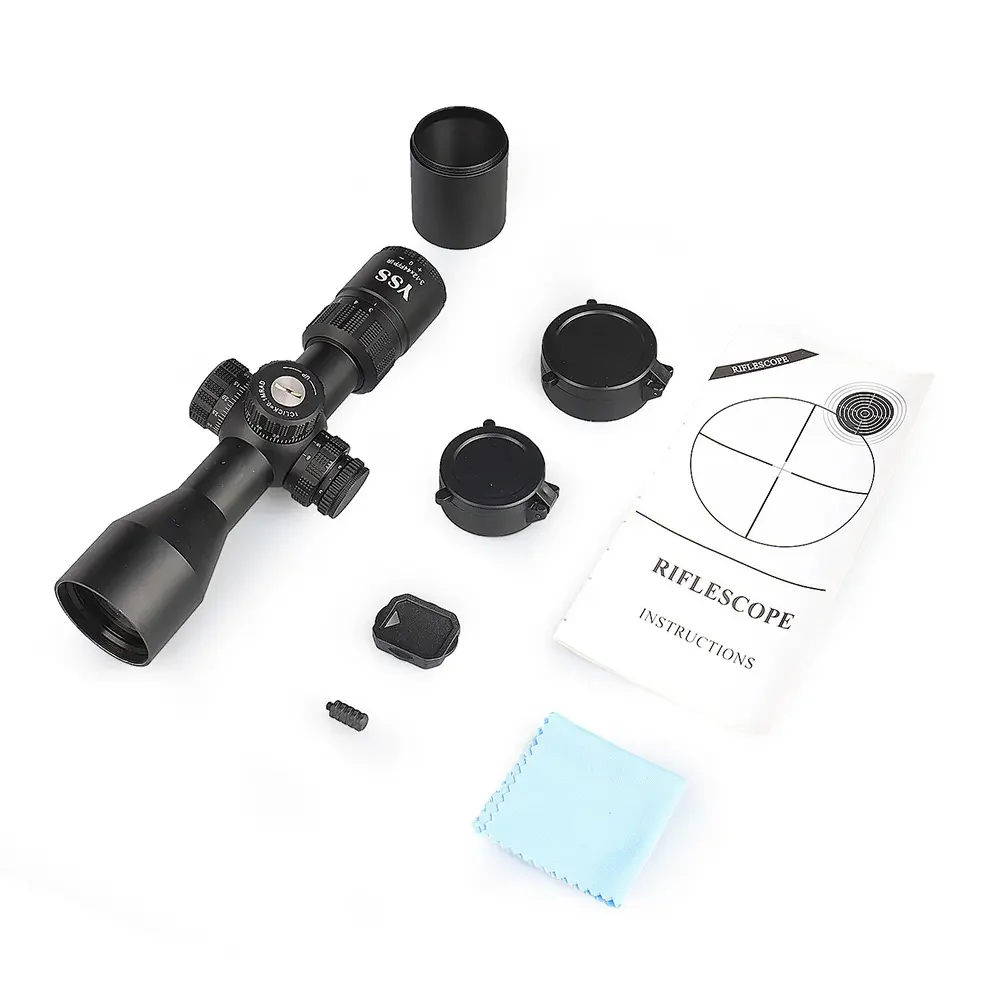 Brand new model 1-0420 wholesale hunting spotting scope FFP 3-12x44 telescope optical sight
