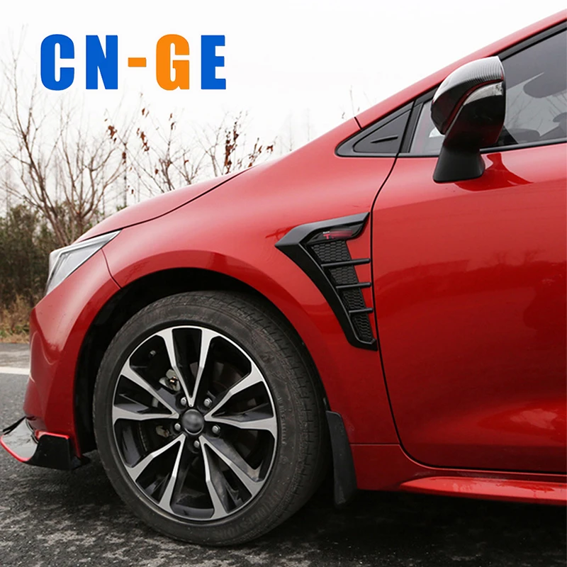 Для Защитные чехлы для сидений сшитые специально Toyota Corolla 2019-2021 пластиковая наклейка черный глянец авто с Боковым Разрезом сбоку боковые вентиляционные