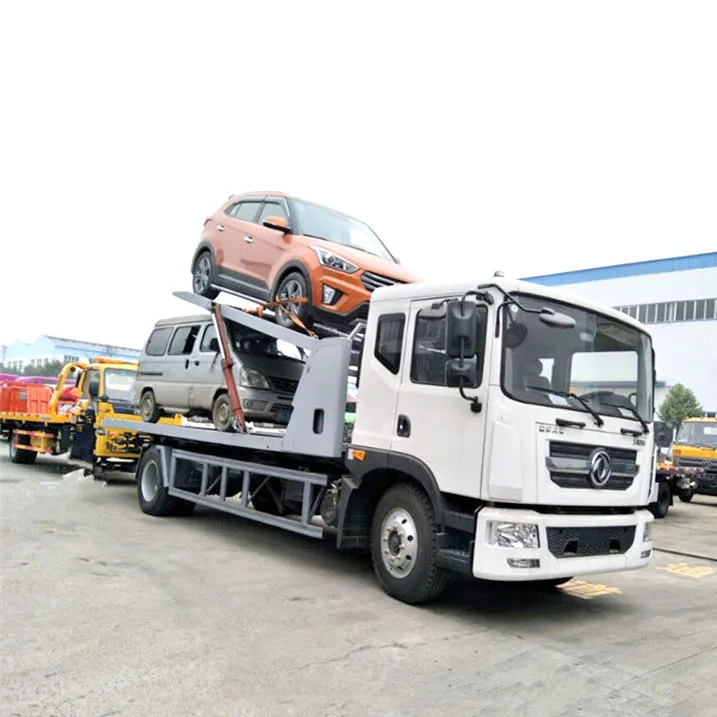 Dongfeng  4x2 tow truck sale 3t 5t tow truck&wrecker 8t 10t tray tow truck under wheel lift wrecker for 3 car